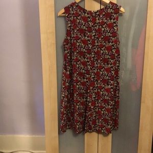 Style and Co. Rayon Floral Shift Dress, size 8, Sleeveless